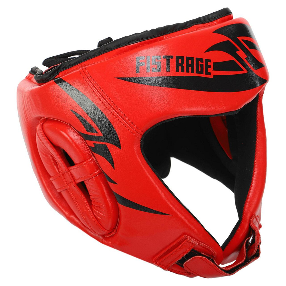 Шолом боксерський відкритий шкіряний FISTRAGE-4150 S-XL Шоломи для боксу та єдиноборств Київ - фото 10