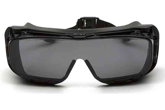 Окуляри захисні з ущільнювачем Pyramex Cappture-Plus (gray) Super Anti-Fog H2MAX, сірі Запоріжжя