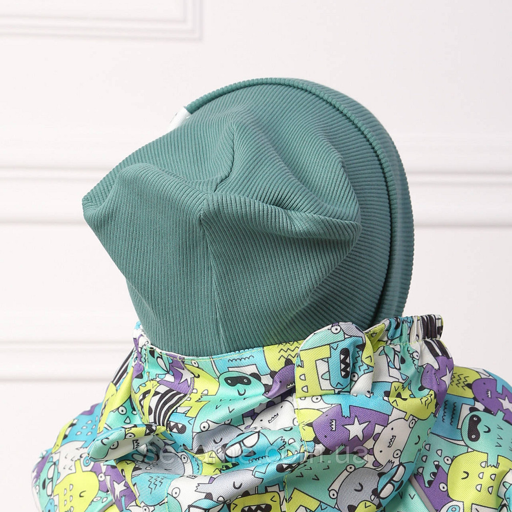 Дитяча Шапка Демісезонна М'ята 48-52 Харків - фото 4