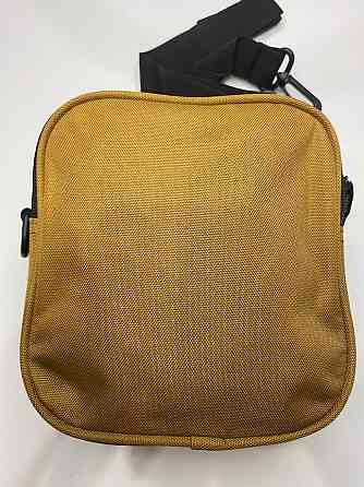Сумка через плече Carhartt Кархарт 17х17х7 чорний Коричневий ver.2 Запоріжжя