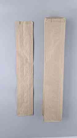 Бумажные пакеты саше крафт бурий, 100х50х560, 40г/м2 (100 шт) Харьков