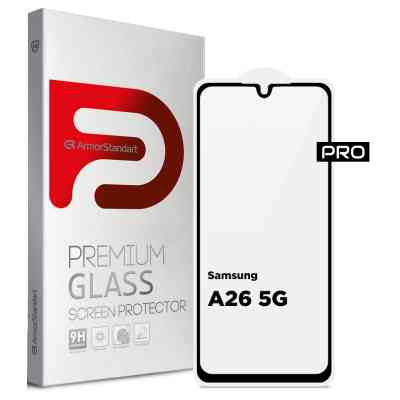 Скло захисне Armorstandart Pro Samsung A26 5G Black (ARM82212) Вінниця