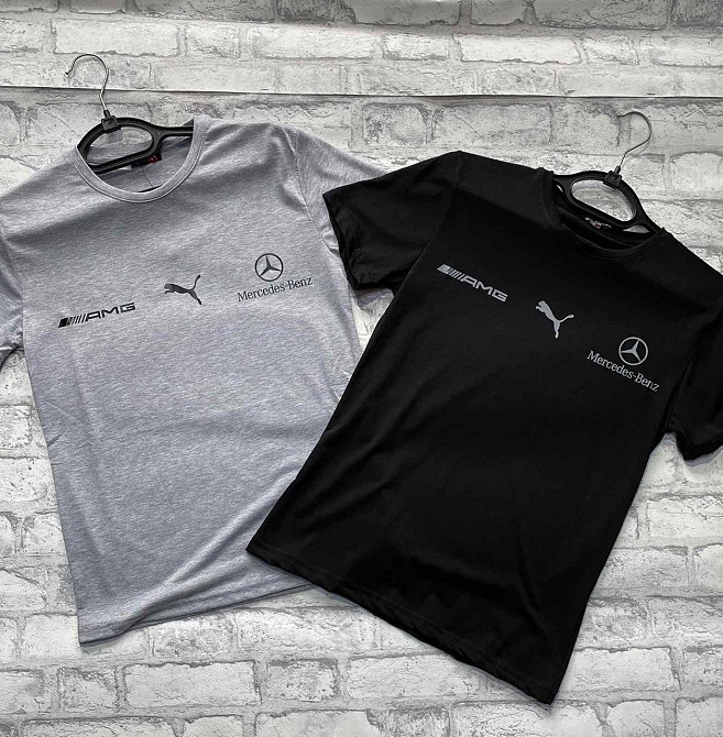 Жіноча трикотажна футболка PUMA MERCEDES. Суми - фото 3