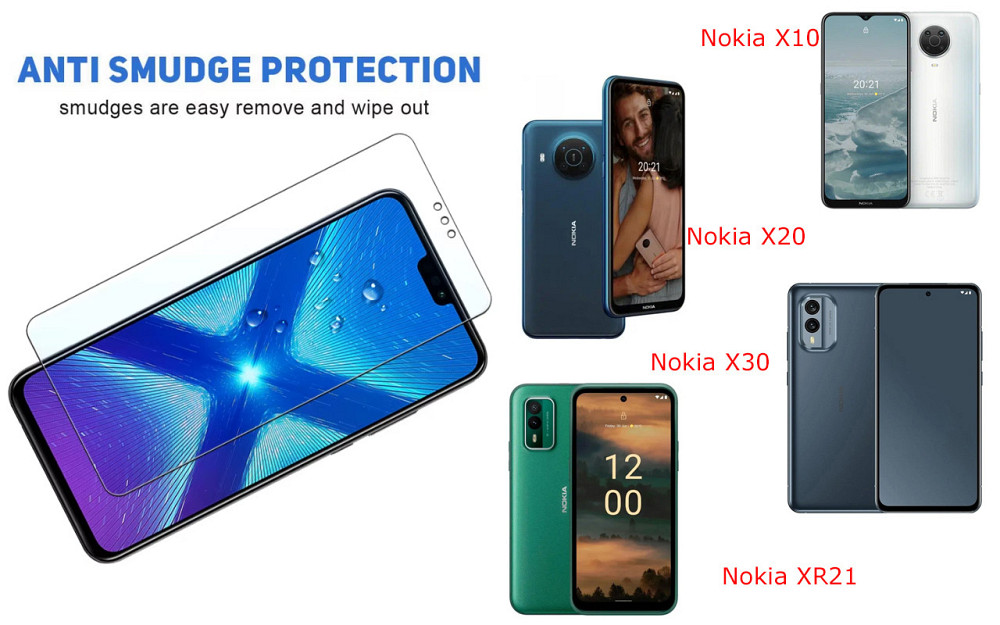 Защитное стекло NeoGlass для Nokia X10, Nokia X20, Nokia X30, Nokia XR21 – ультрапрозрачное и устойчивое Киев - изображение 3