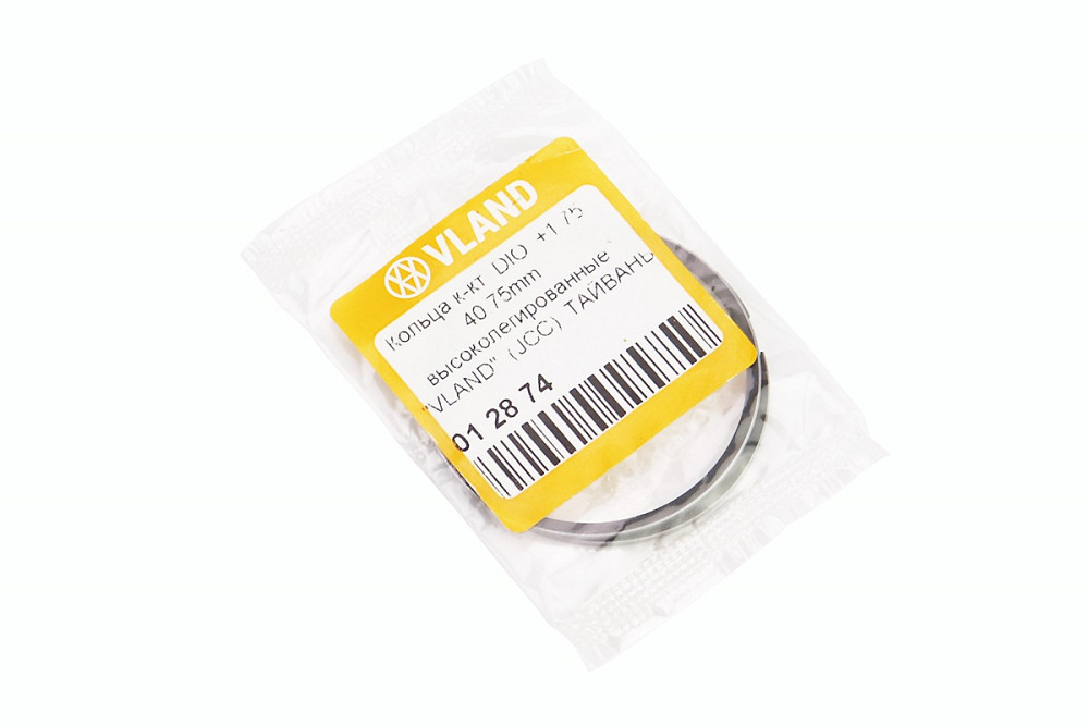 Кільця поршневі Honda DIO50 39мм +1,75 (замки внутрішні) Київ - фото 1