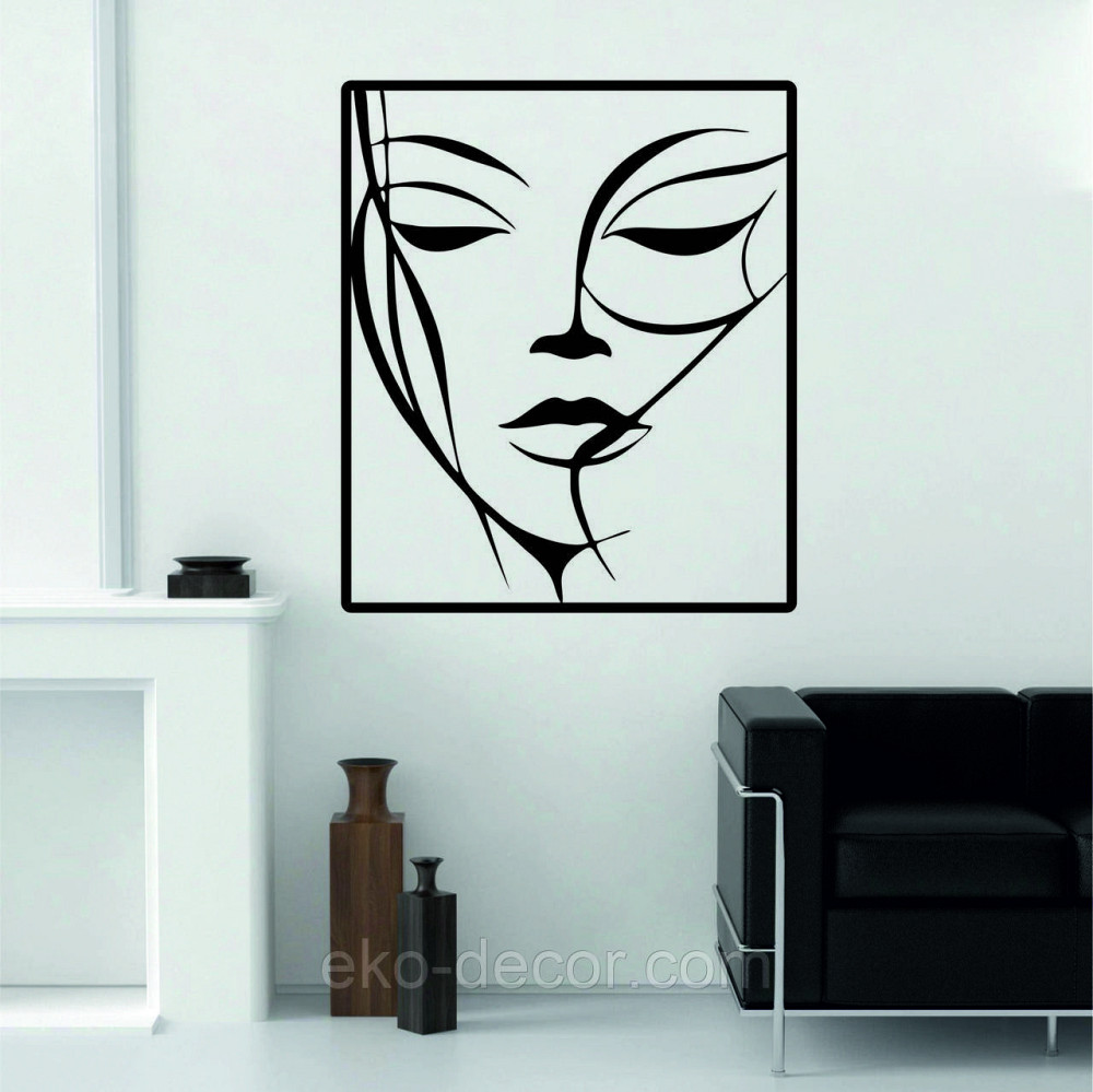 Декоративне настінне 3D Панно «Жіночий Образ», Декор на стіну з об'ємом Київ - фото 5