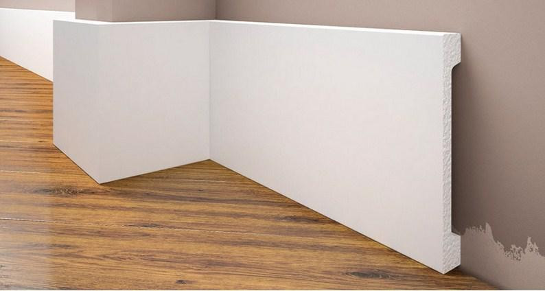 Плинтус под покраску из дюрополимера Элегант LPC - 31 (2м.п.) 119х16мм Днепр - изображение 1