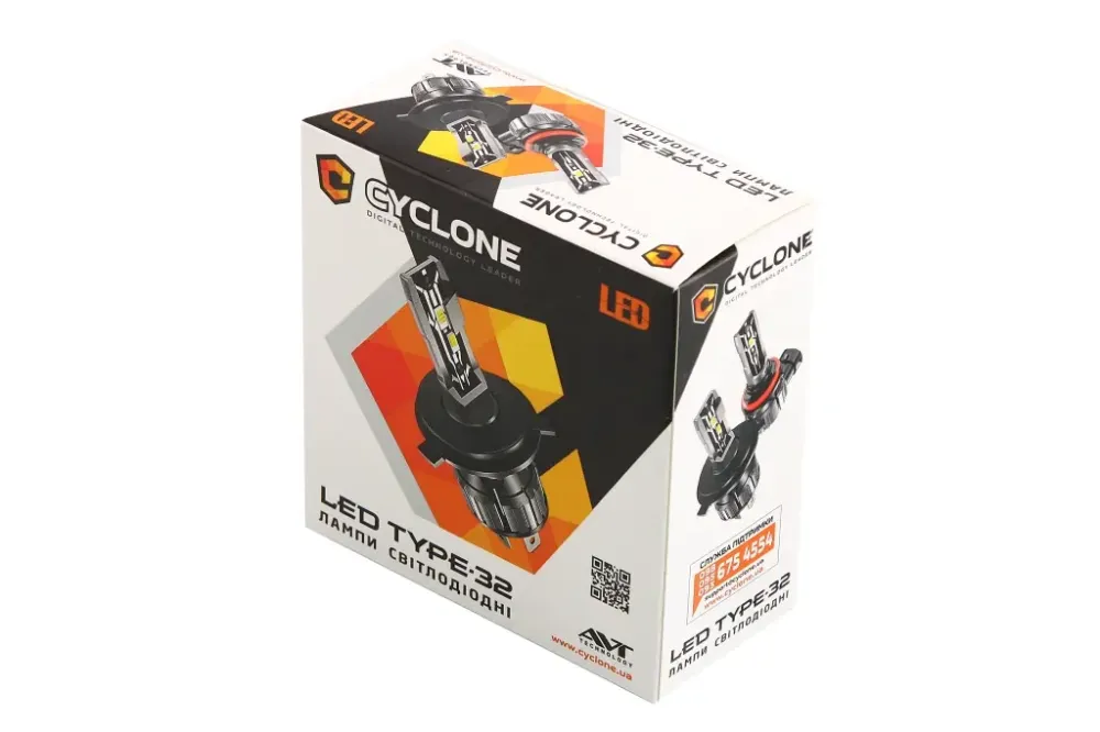 Лампа диодна H3 12В 4800m/6000K/15Вт/6GC5530 Cyclone як галогована Вінниця - фото 2