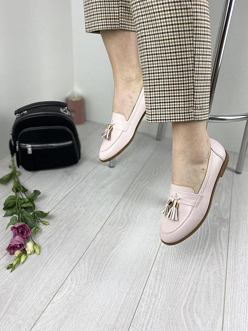 Kadar Туфлі жіночі KADAR 00-0868003 пудра (весна-осінь, шкіра натуральна) (3202) Коломыя - изображение 6