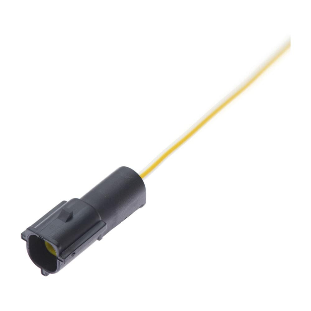 Електричний з'єднувач із дротом, 1-контактний, Датчик Кислора, Датчик Детонації, Чорний, Пластик, Київ - фото 1