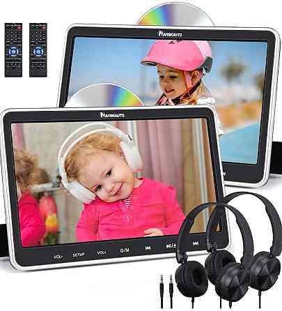 Шт.)NAVISKAUTO 2 10,1-дюймовий DVD-плеєр 128 GB в автомобіль монітор. Киев