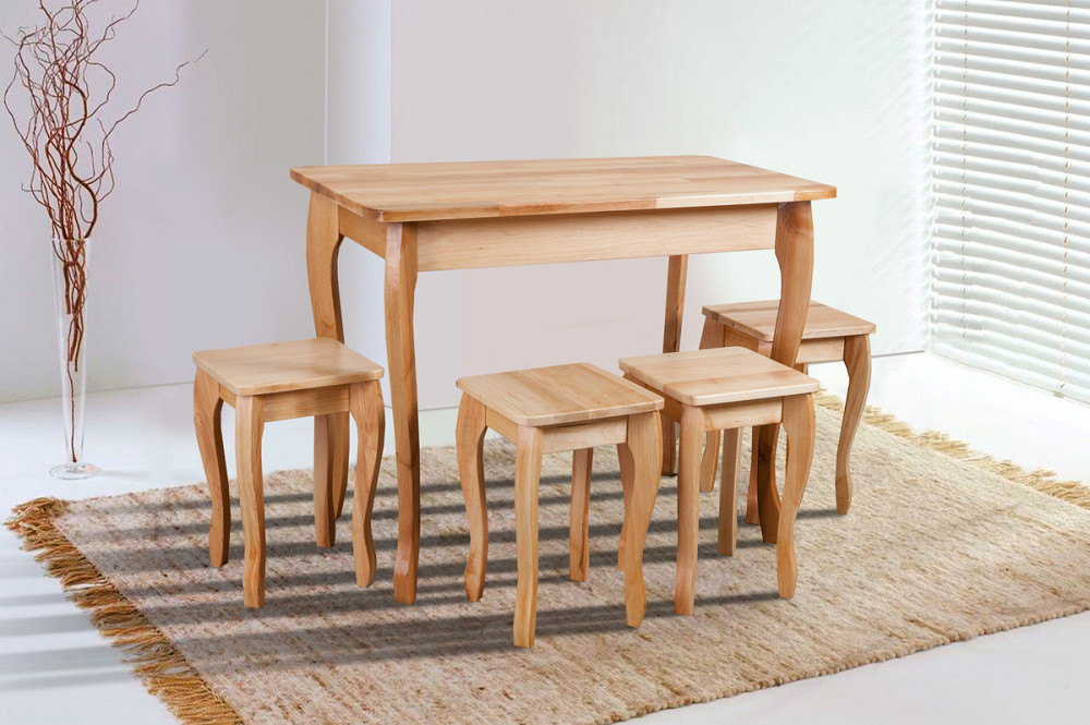 Стіл обідній СМАРТ 1000*600, ВІЛЬХА/натуральний Київ - фото 1