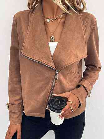 Замшевая куртка-жакет Nessa батал Киев