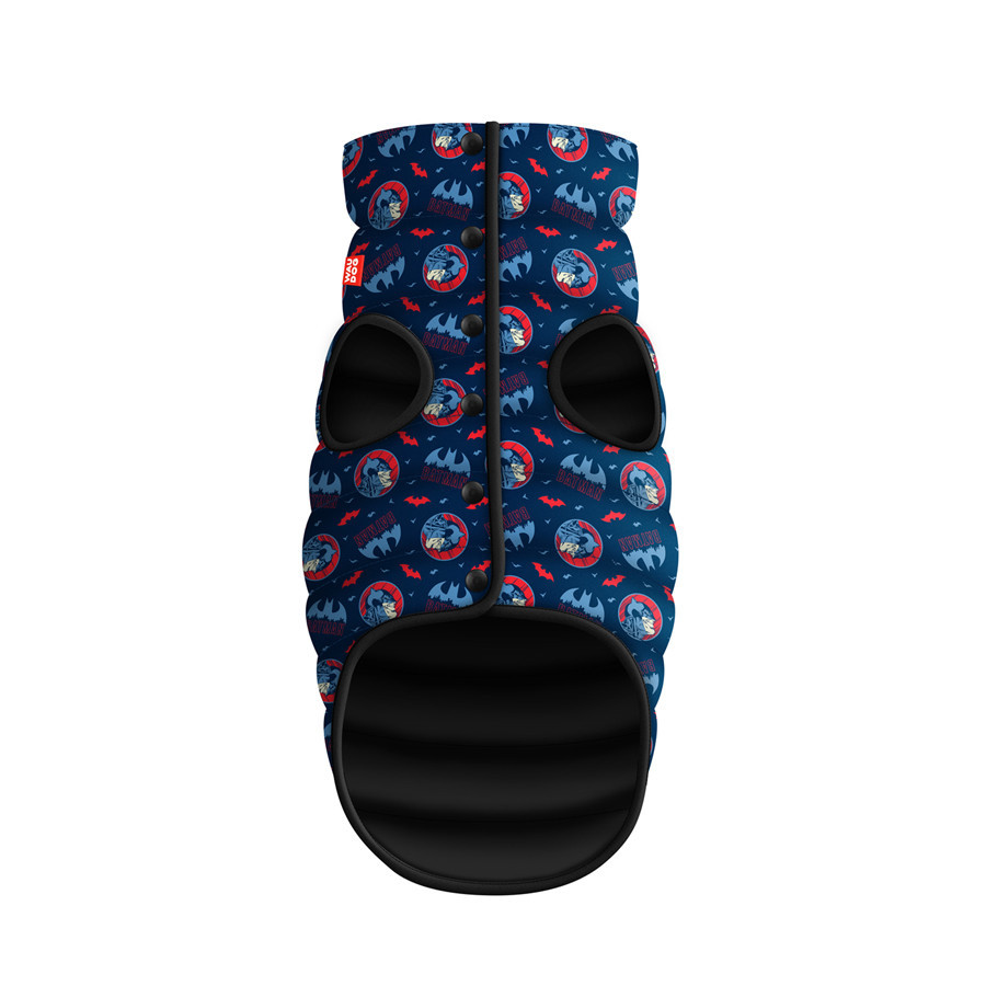 Курточка для собак WAUDOG Clothes з малюнком "Бетмен червоно-блакитний", L65, В 87-90 см, С 60-65 см Вінниця - фото 1