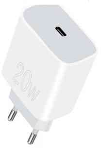 Мережевий зарядний пристрій WUW-C176 20W PD USB-C white Одеса