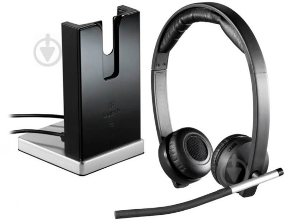 Безпровідні навушники з мікрофоном Logitech H820e dual Луцьк