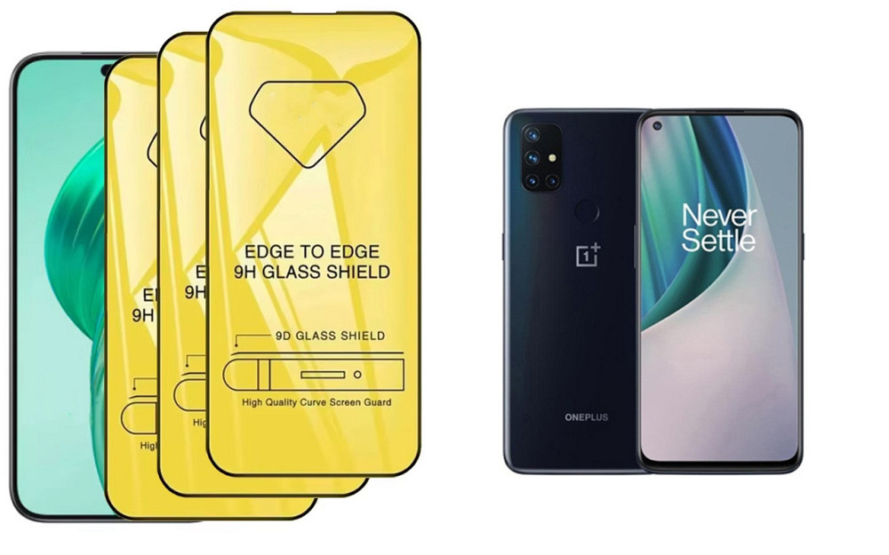 Захисне скло DefenzoGlass для OnePlus Nord N10 – подвійна міцність Київ - фото 3