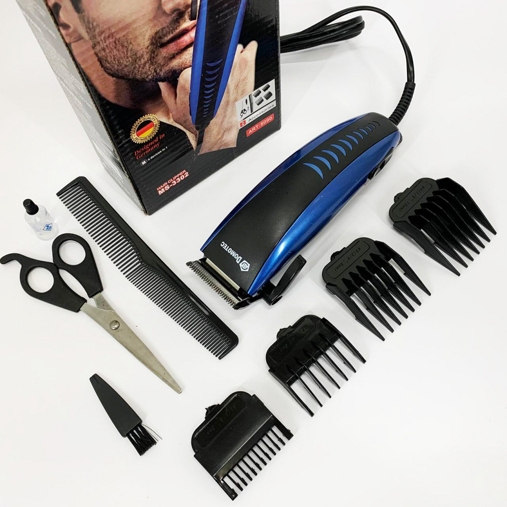 Набір машинок для стрижки, Професійна машинка для стрижки з насадками Електронна машинка RU-52 Івано-Франківськ - фото 7