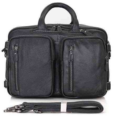 Сумка чоловіча Vintage 14058 Чорна Київ