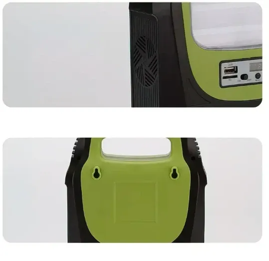 Сонячна станція GDLITE GD-8071 з ліхтарем, 3 LED лампами, FM/BT радіо, MP3, Power Bank та панеллю Одеса - фото 2