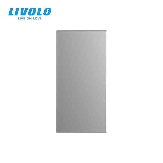 LIVOLO Заглушка для розетки LIVOLO, сіра, модуль 22.5×45 мм, 0.5 поста (VL-FCMB-1IP) Коломыя