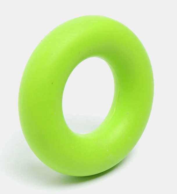 Эспандер кистевой силиконовый PowerPlay PP-4324 Hand Grip Ring Medium 20 кг. Зеленый Киев - изображение 6