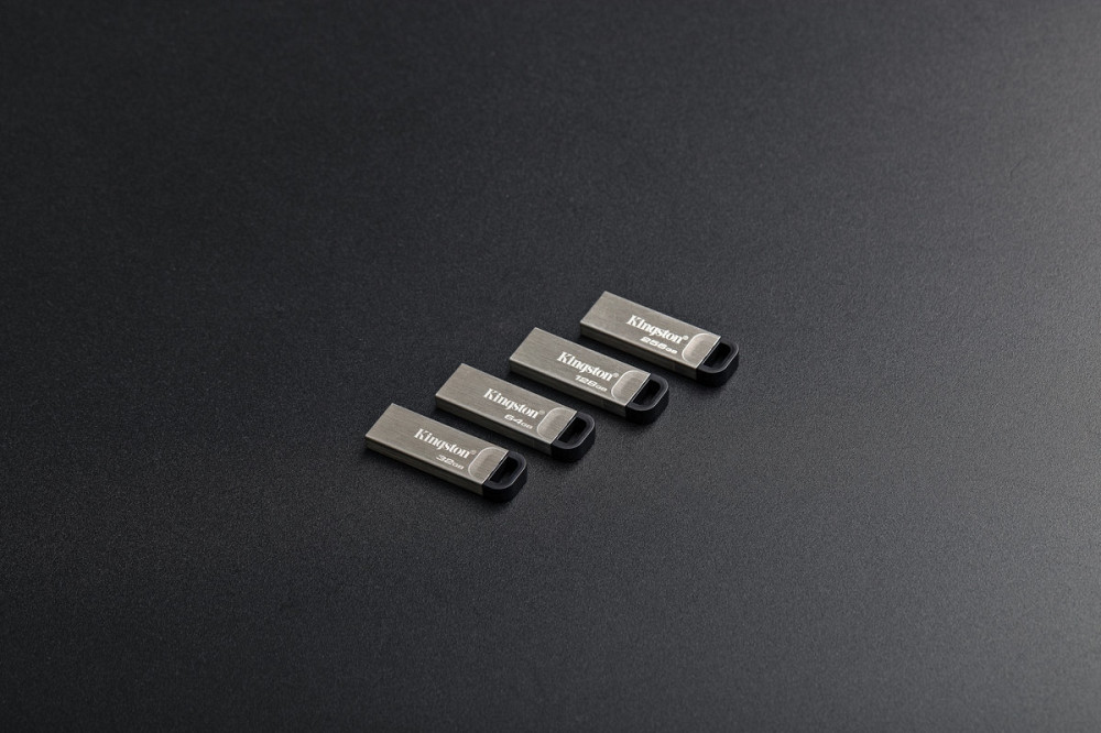 Флешнакопичувач USB3.2 256 GB Kingston DataTraveler Kyson Silver/Black (DTKN/256GB) Метал Харків - фото 8