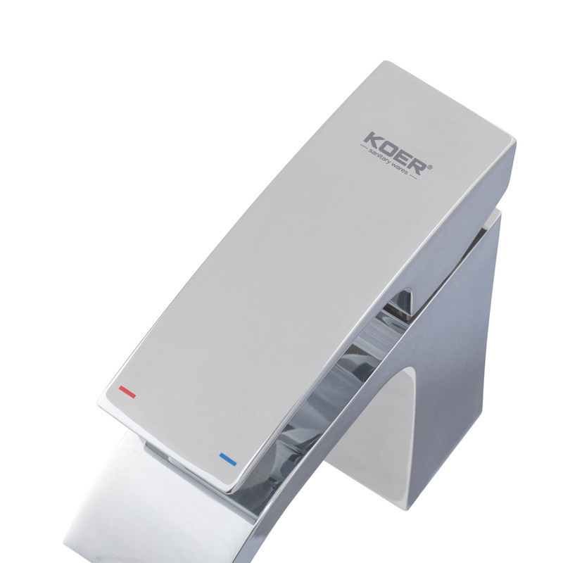 Змішувач для умивальника Koer KB-12007-01 хром (KR3442) Харків - фото 3