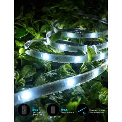Светодиодная лента Govee H70A1 Phantasy Outdoor LED, 10.0m, RGBICWW, WI-FI/Bluetooth, white (H70A13D1) Винница