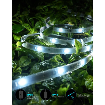 Светодиодная лента Govee H70A1 Phantasy Outdoor LED, 10.0m, RGBICWW, WI-FI/Bluetooth, white (H70A13D1) Винница - изображение 4