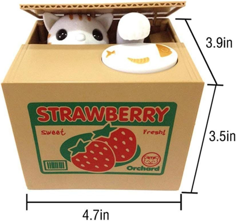 Іграшкова скарбничка 6+ HmiL-U Automatic Cat Stealing Coins Луцьк - фото 3