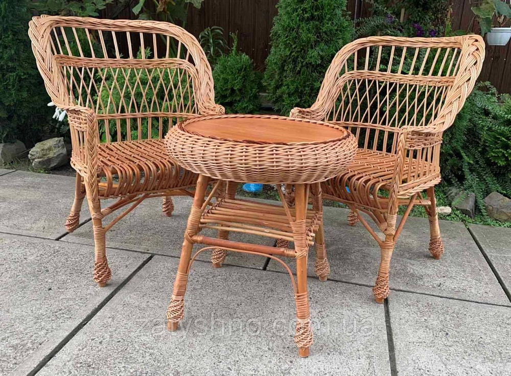 Плетеный набор мебели на балкон Киев - изображение 2