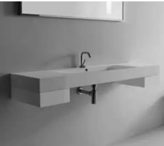 Раковина  Kerasan Cento 140x45 z blatem 3535 Киев