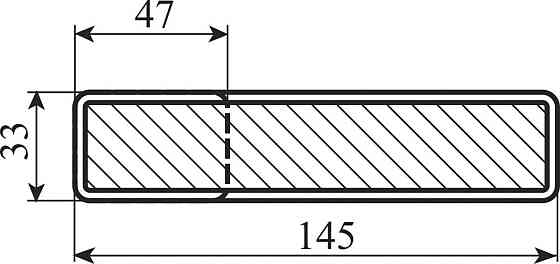 Ручка M&T Maximal Cr 000238 хром(под вставку) Киев