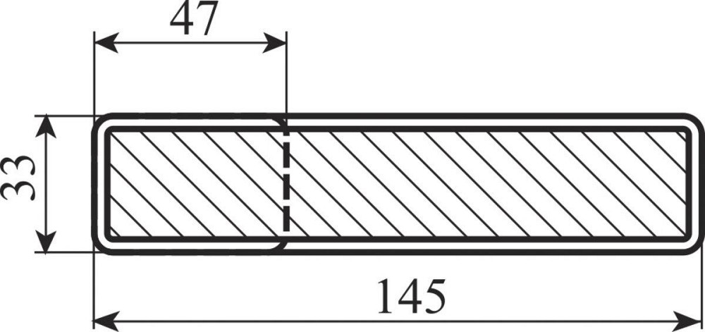 Ручка M&T Maximal Cr 000238 хром(под вставку) Киев - изображение 5