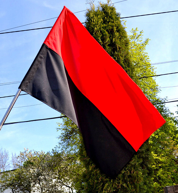 Прапор УПА Bookopt нейлон 90*135 см BK3027 Київ - фото 5