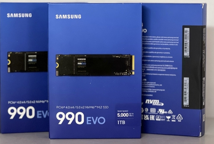 SSD Накопичувач Samsung 990EVO 1TB (MZ-V9E1TOBW) Київ - фото 1