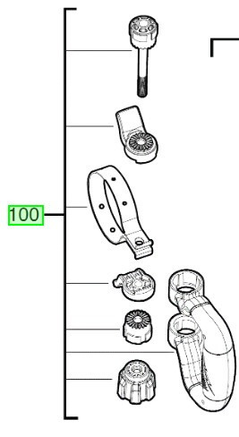 Ручка для M18ONEFHIWF1 Milwaukee Одеса - фото 1