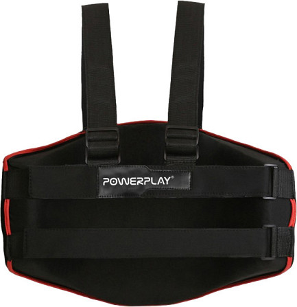 Пояс тренера PowerPlay 3083 Чорний Киев - изображение 6