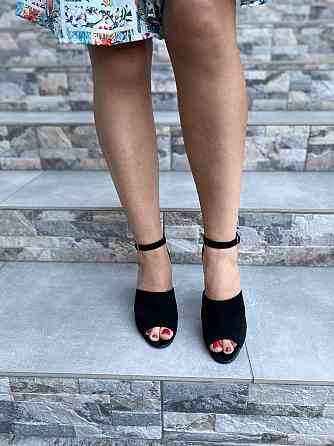 Stepter Босоніжки жіночі STEPTER 6420 чорні (літо, замша натуральна) (3788) Коломыя