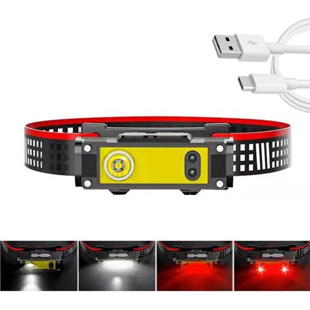 Налобные фонари для активных людей, Налобный фонарь с креплением на голову, Налобный фонарь яркий IL-88 Львов - изображение 1