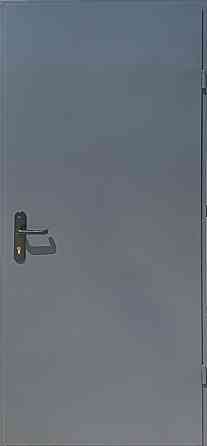 Двері металеві технічні в наявності, Redfort Технічна 2 листа металу, Ral 7024 Київ