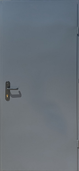 Двери металлические технические в наличии, Redfort Техническая 2 листа металла, Ral 7024 Киев - изображение 3