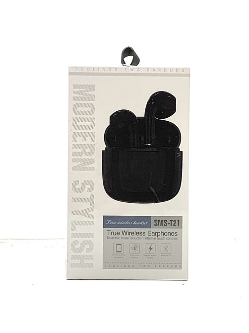 Навушники бездротові версія bluetooth 5.0 розмір кейсу 4,5*2*4 см Чорний (C 55269) Чернигов - изображение 3