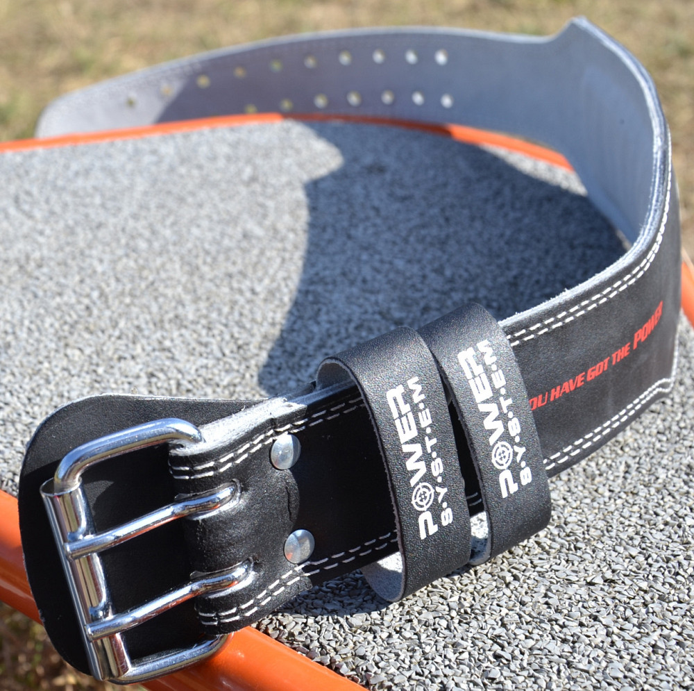 Пояс для важкої атлетики Power System PS-3250 Power Basic шкіряний Black XXL Луцьк - фото 10