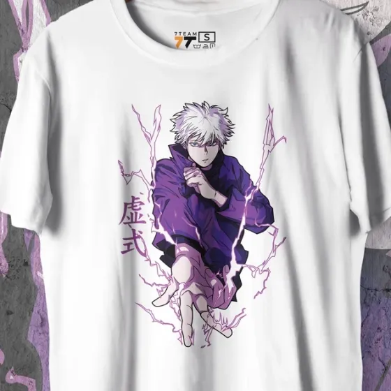 Футболка чоловіча з  принтом Магическая Битва Сатору Годжо 2 WE Розмір 48 Дніпро