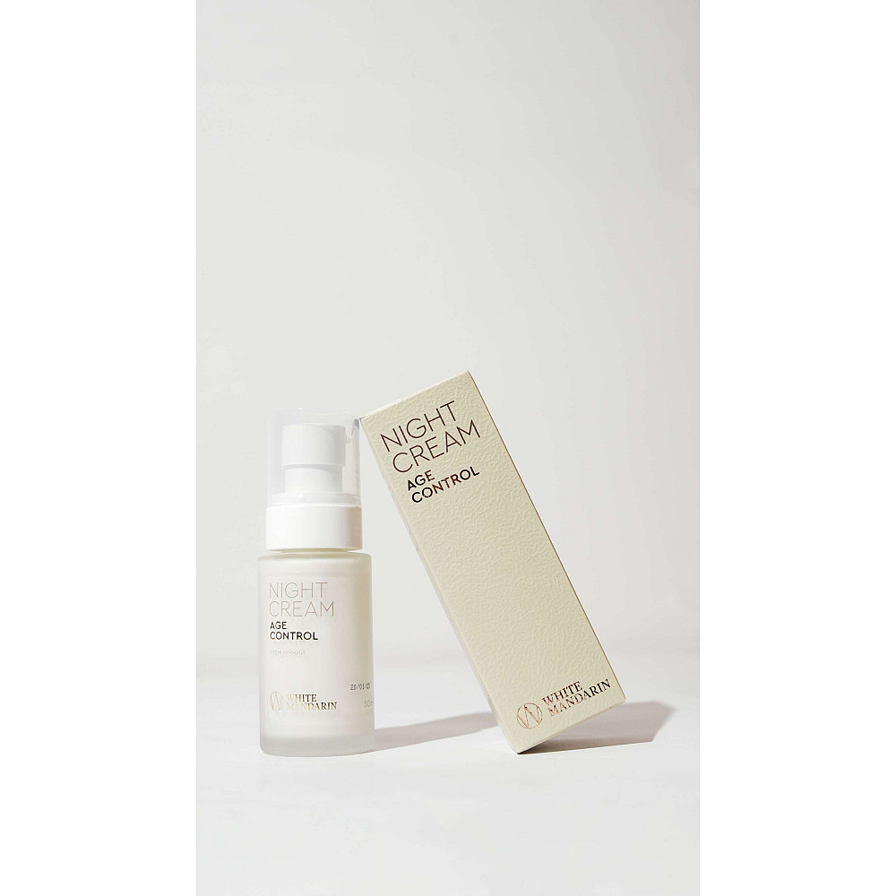Омолоджуючий нічний крем для обличчя Age control White Mandarin 50 мл Київ - фото 3