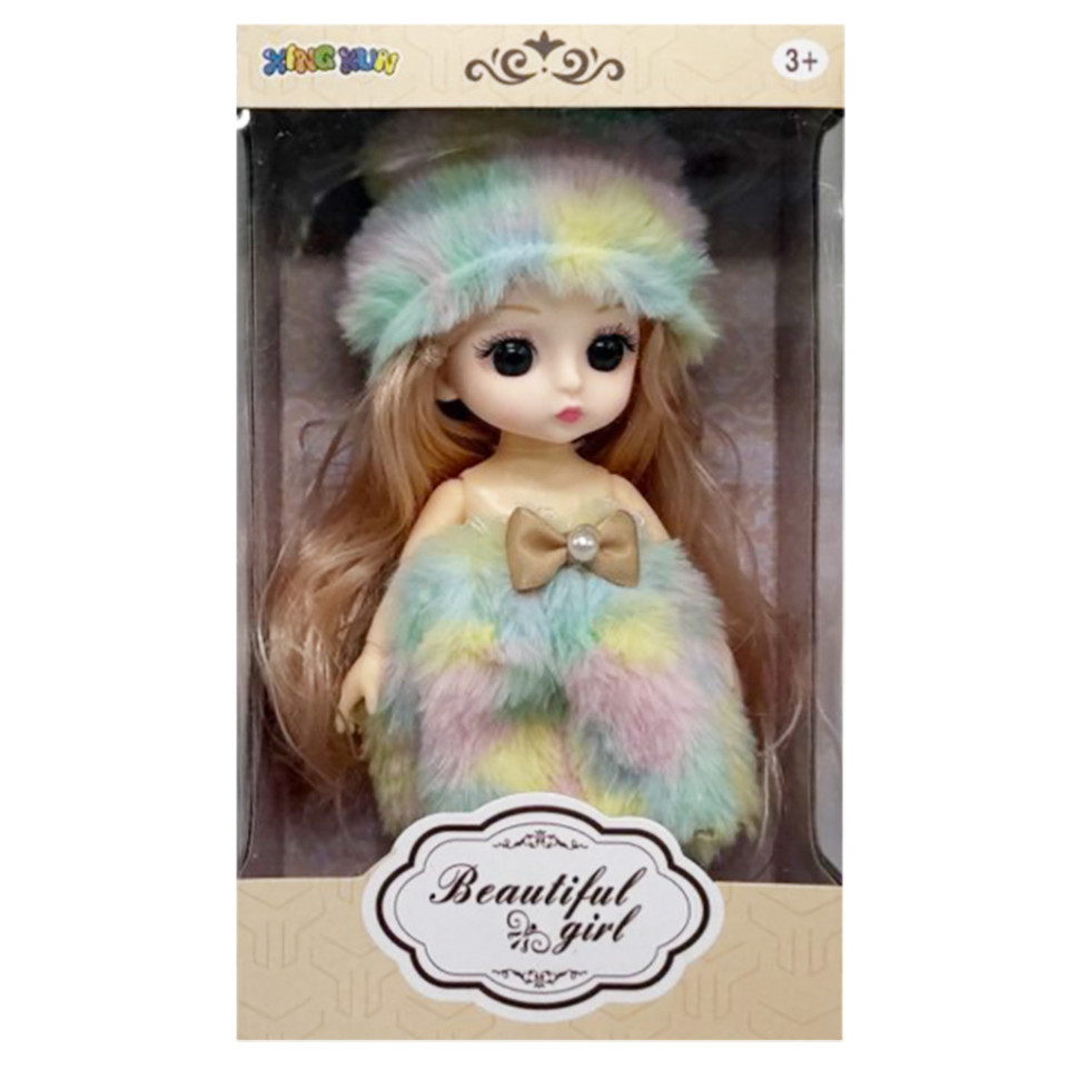 Дитяча іграшкова лялька 1361-9 шарнірна, розмір 15 см Вінниця - фото 1