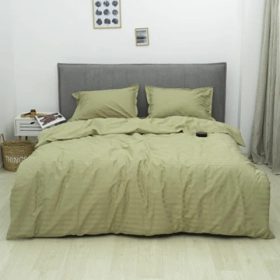 Постільна білизна Tiare 87 Сатин Страйп Кольоровий полуторний (87_Stripe_pl) Вінниця - фото 1