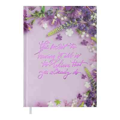 Тижневик Buromax недатований Pretty, А5, фіолетовий 288 сторінок (BM.2034-07) Вінниця